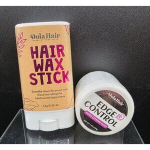 Dola Hair Wax Stick & Edge Control Extra Extreme Hold - Smooth Styles 16g & 1.05
